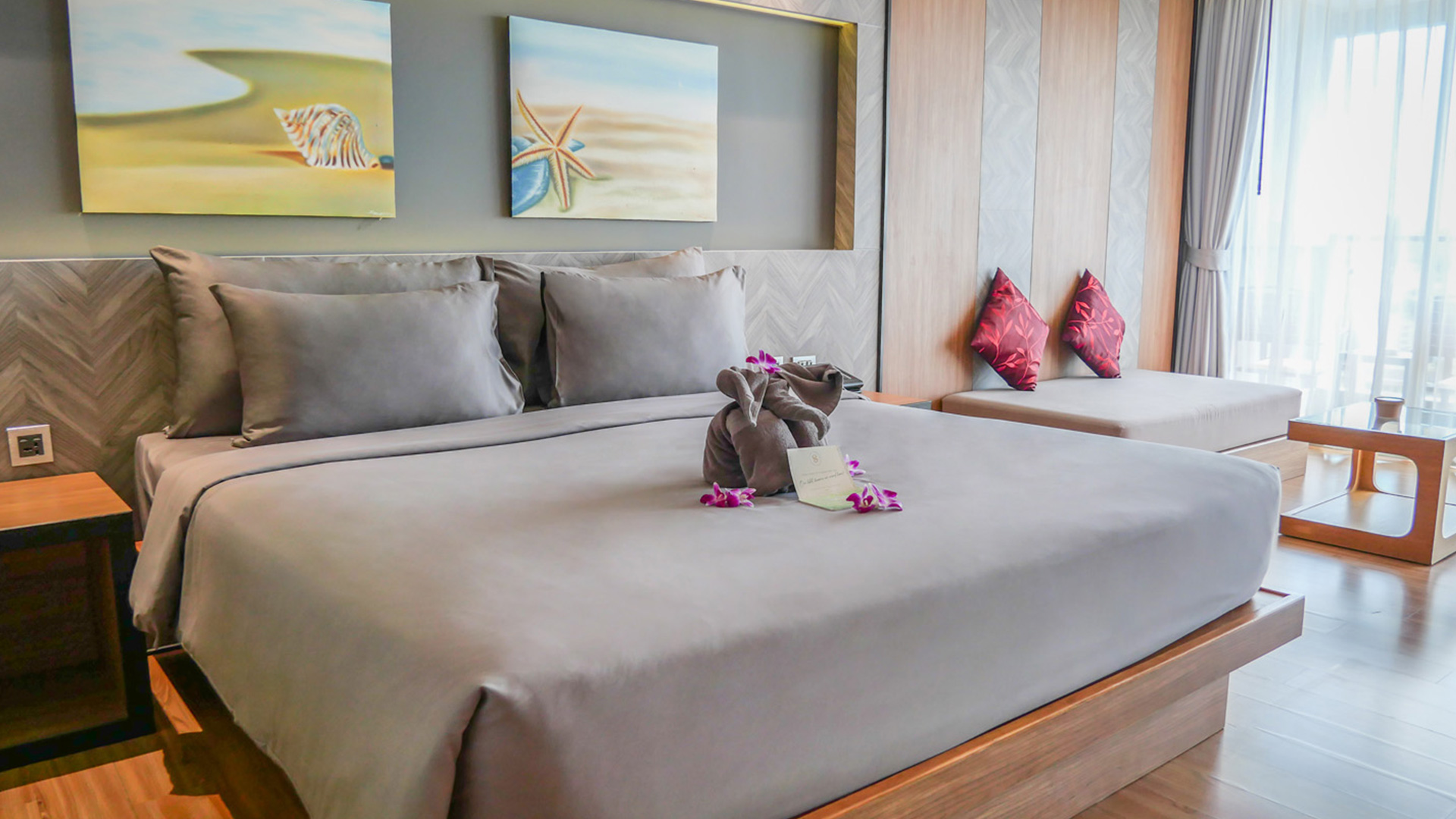 The Senses Resort & Pool Villas Deluxe Sea View room, main view
